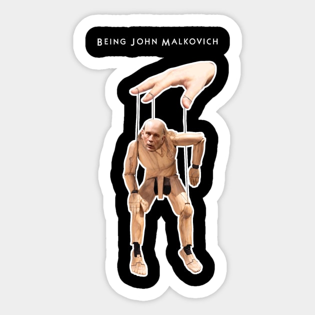 Being John Malkovich Sticker by OmerNaor316